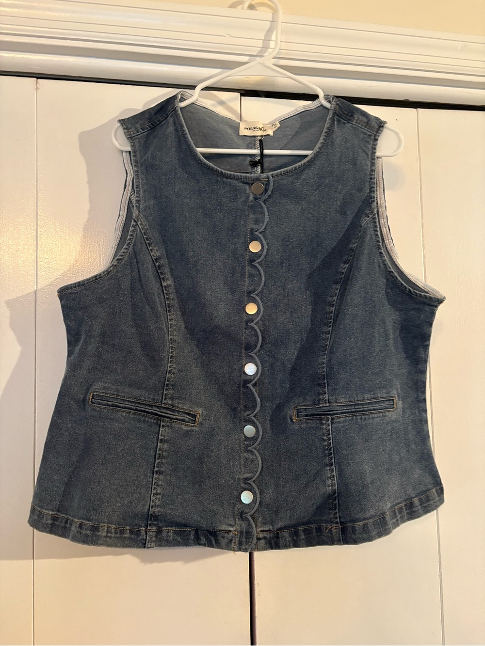 Denim vest